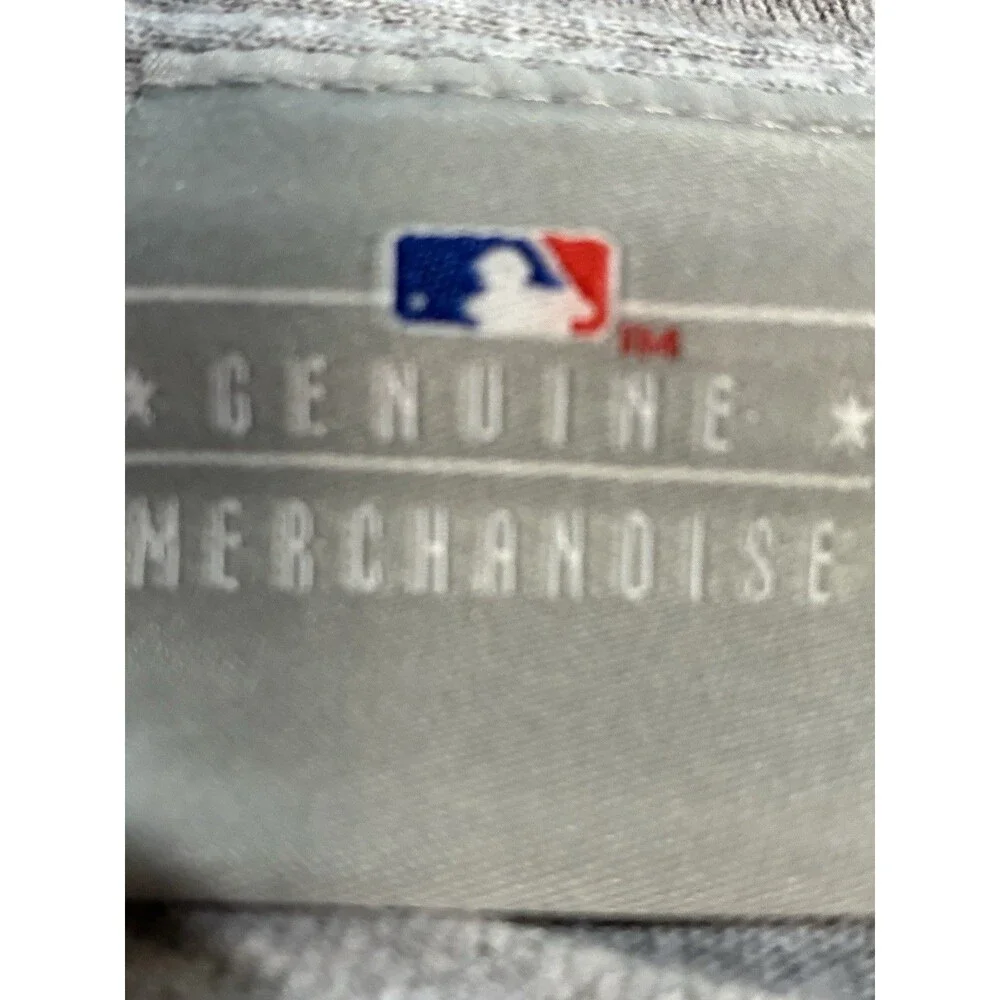 Houston Astros MLB  Men's 2XL Gray  T-Shirt